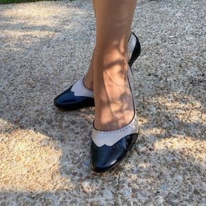 Black and cream